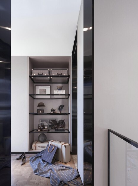 vgradna omara prispeva k večji organiziranosti doma