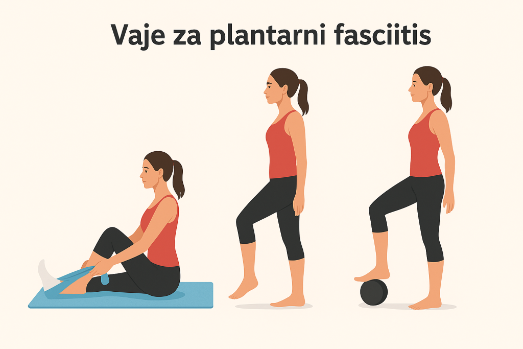 Vaje za plantarni fasiitis.