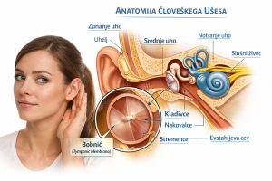 Anatomija človeškega ušesa