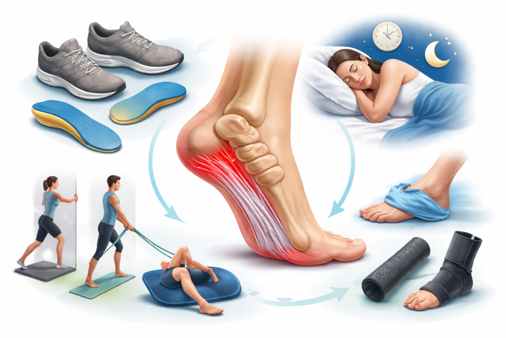 Plantarni fasciitis in regeneracija