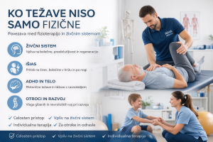 obravnava išiasa, bolečin in razvojnih težav pri otrocih z nevrofizioterapijo